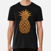Golden Pineapple Print S To 5XL Made In the AU/USA T-Shirt