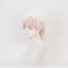 Anime Komaeda Nagito Wig Danganronpa Cosplay Wig Anime Cosplay Hair Synthetic Heat Resistant Hair Komaeda Nagito Cosplay Wigs +Wig Cap