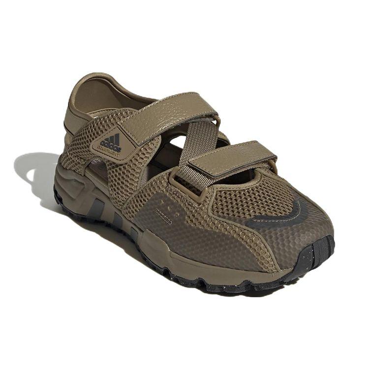 adidas EQT93 Кроссовки унисекс Sandal Tech Khaki Brown Utility-Black Core-Black GZ7201