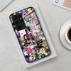 Чехол для телефона Poshlaya Molly Band для Samsung S26 S25 Edge Ultra 23 22 21 20 Ultra Plus S24 Fe Стеклянная крышка