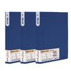 Melive O-ring Binder, Navy, 3 Pieces