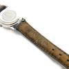 Used 9539 5500L 7975 Quartz Black Dial Leather Strap Damaged Junk Women's from Japan AUTHENTIC