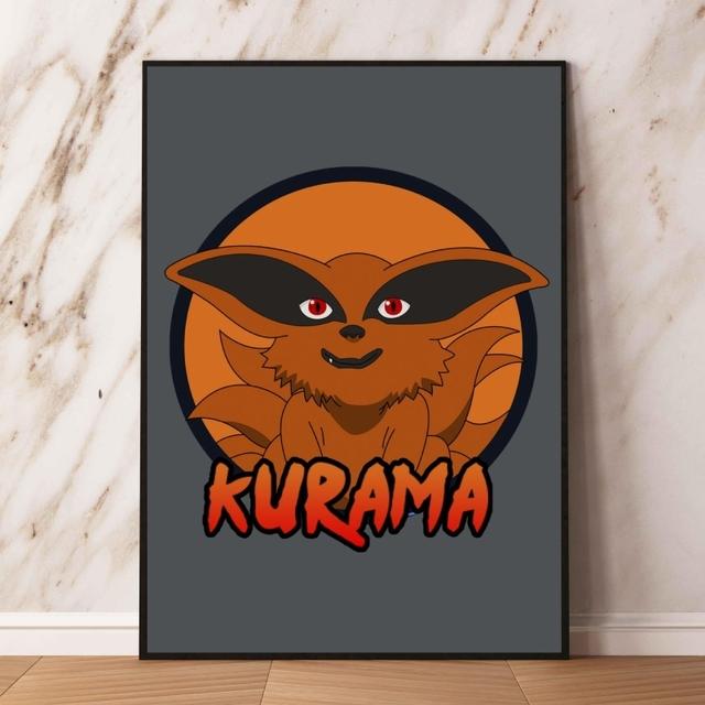 Холст, настенное искусство, аниме Наруто, висит, подарки другу, классические эстампы и эстампы, украшения, постеры, домашние фотографии
