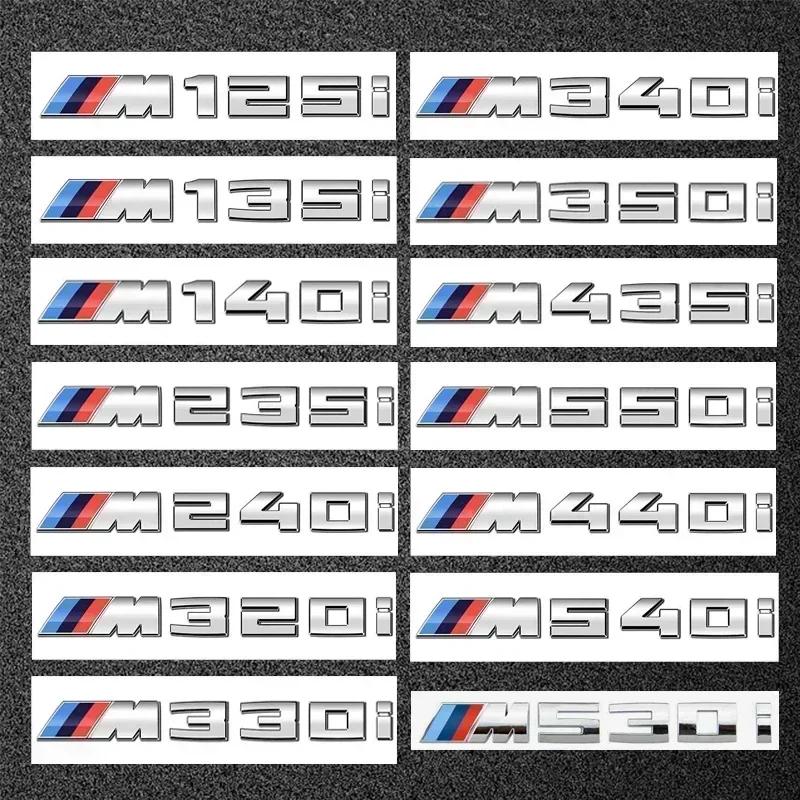 -For BMW M power new emblems badge logo M125i M135i M140i M235i M240i M320i M330i M340i M350i M440i M435i M530i M540i M550i ABS TU0