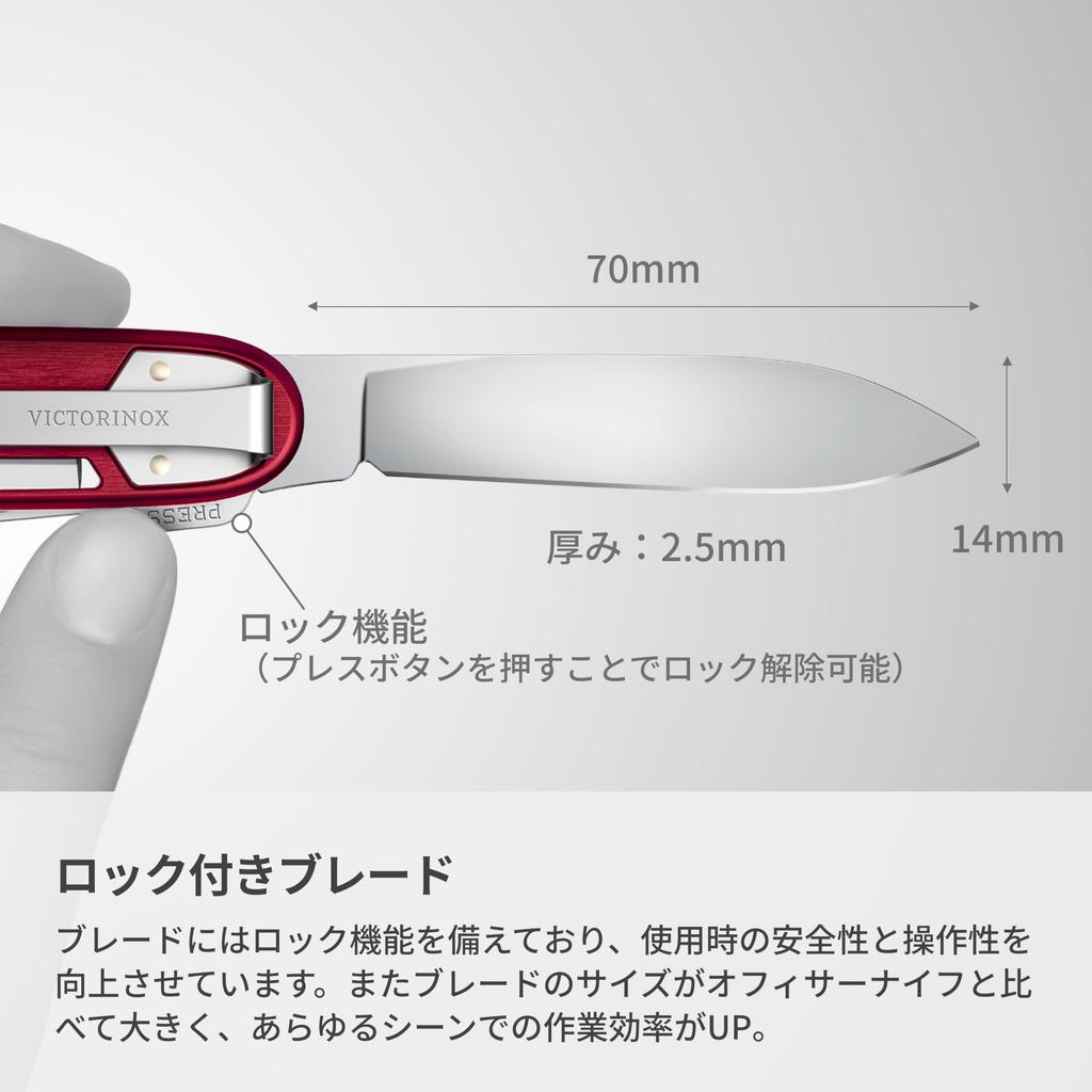 Victorinox Многофункциональный нож Alox Refined Synergy X, 10 функций, швейцарское производство, красный, компактный, для активного отдыха, кемпинга, выживания, готовности к чрезвычайным ситуациям, подарок 0.8226.20