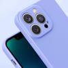 Силиконовый чехол для iPhone 14 Plus, силиконовый чехол, фиолетовый