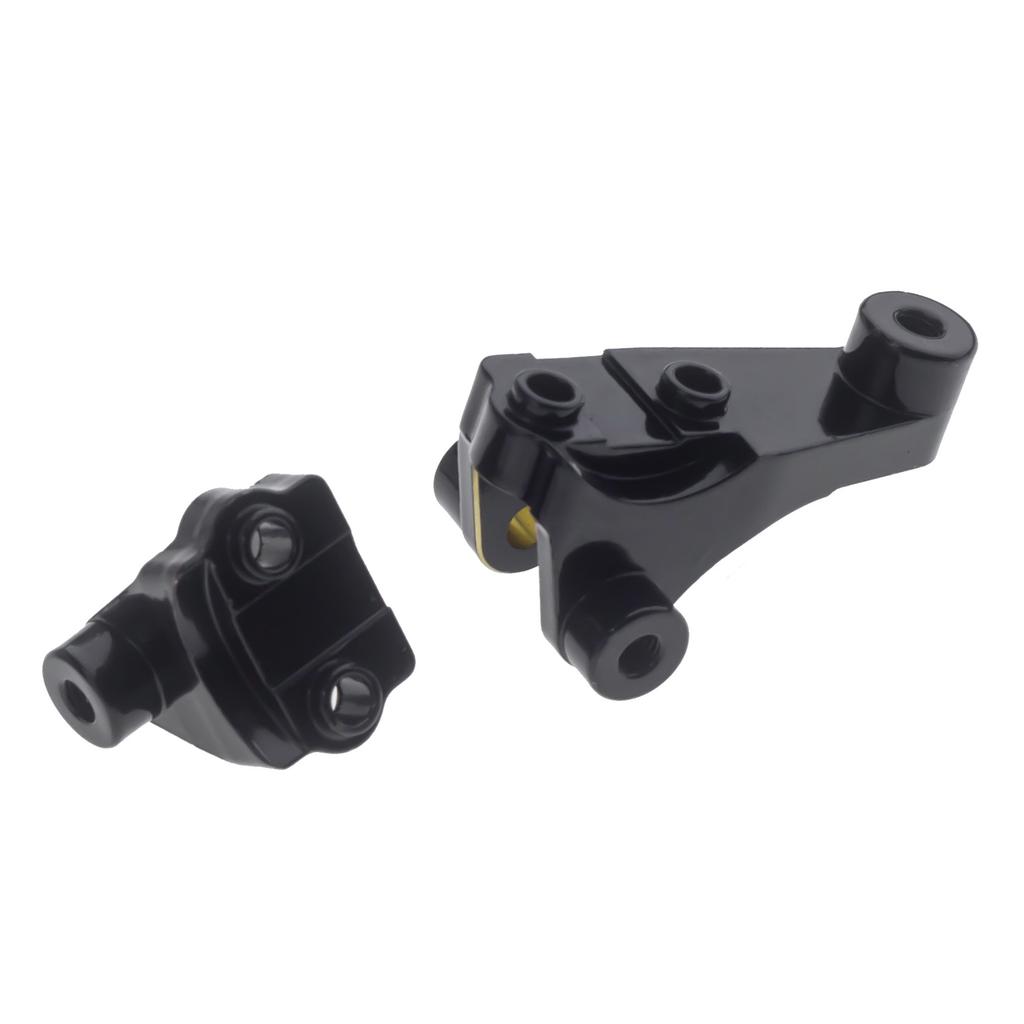 Black Gold Front + Rear Keel Tie Rod Holder Set 46g for 1/10 RC Model Car TRAXXAS TRX-4 82056-4