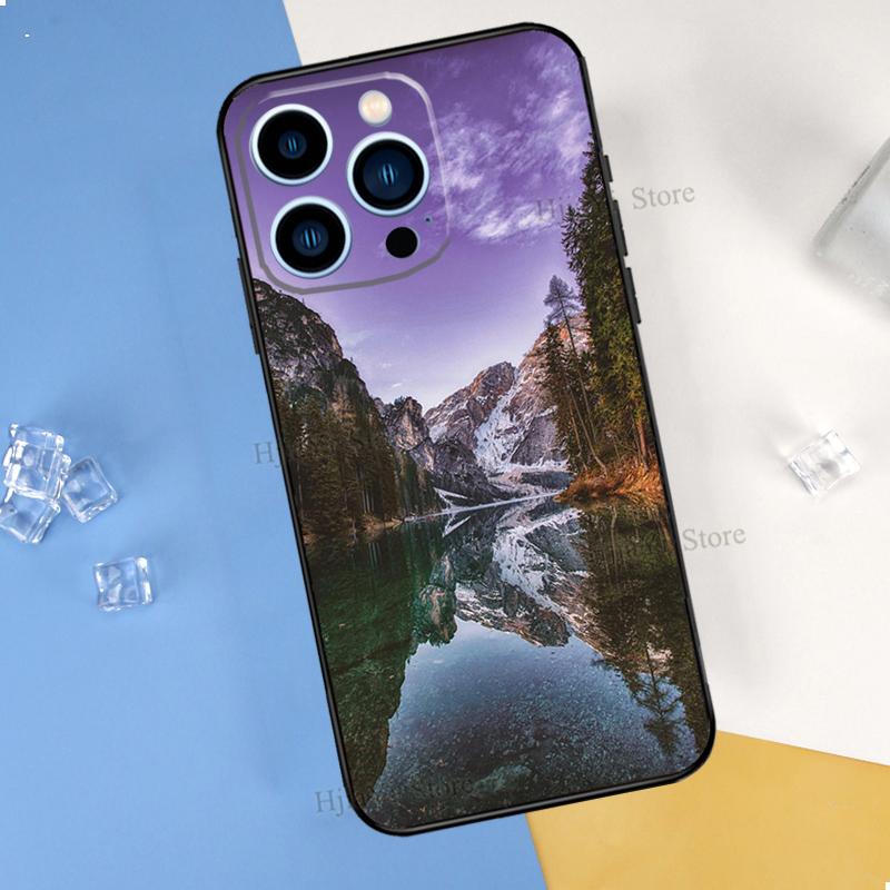 Красивый чехол для телефона Nature Forest Tree для iPhone 13 12 11 Pro Max mini SE 2020 X XR XS Max 7 8 Plus Cover Coque
