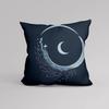 Luxury Home Decor Cushion Cover Office Sofa Cushion Cover Night Sky Moon Print Pillow Cover