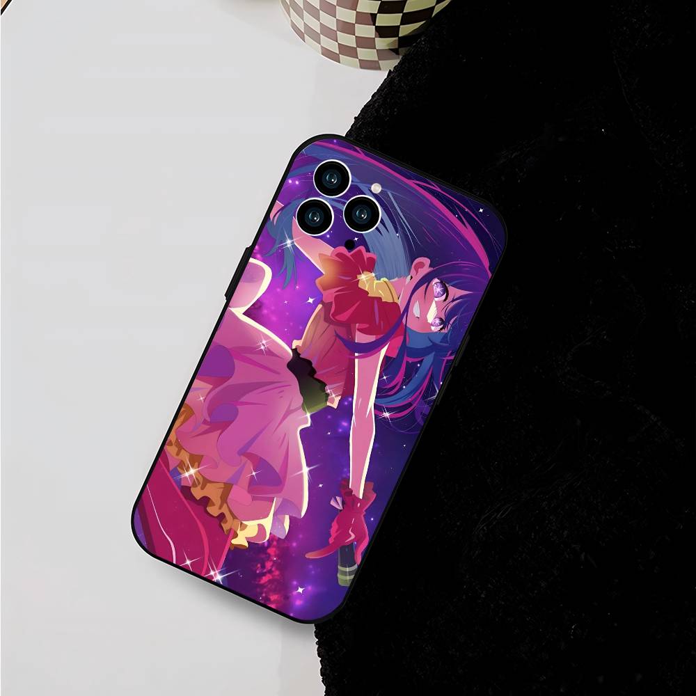 Аниме A-Ai H-Hoshino Девушка Для iPhone 17 Air 16 Pro Max 15 14 13 Чехол с Полным Покрытием Противоударный MagSafe
