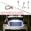12V/2835 30cm/100cm LED Strip Light Tape Festoon T10/BA9S For Car Trunk Cargo Area Luggage Compartment Interior Illumination White Dome Reading Light