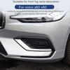 Стайлинг автомобиля для Volvo s60 v60, украшение на переднюю противотуманную фару, хромированное украшение из АБС-пластика, автомобильные аксессуары