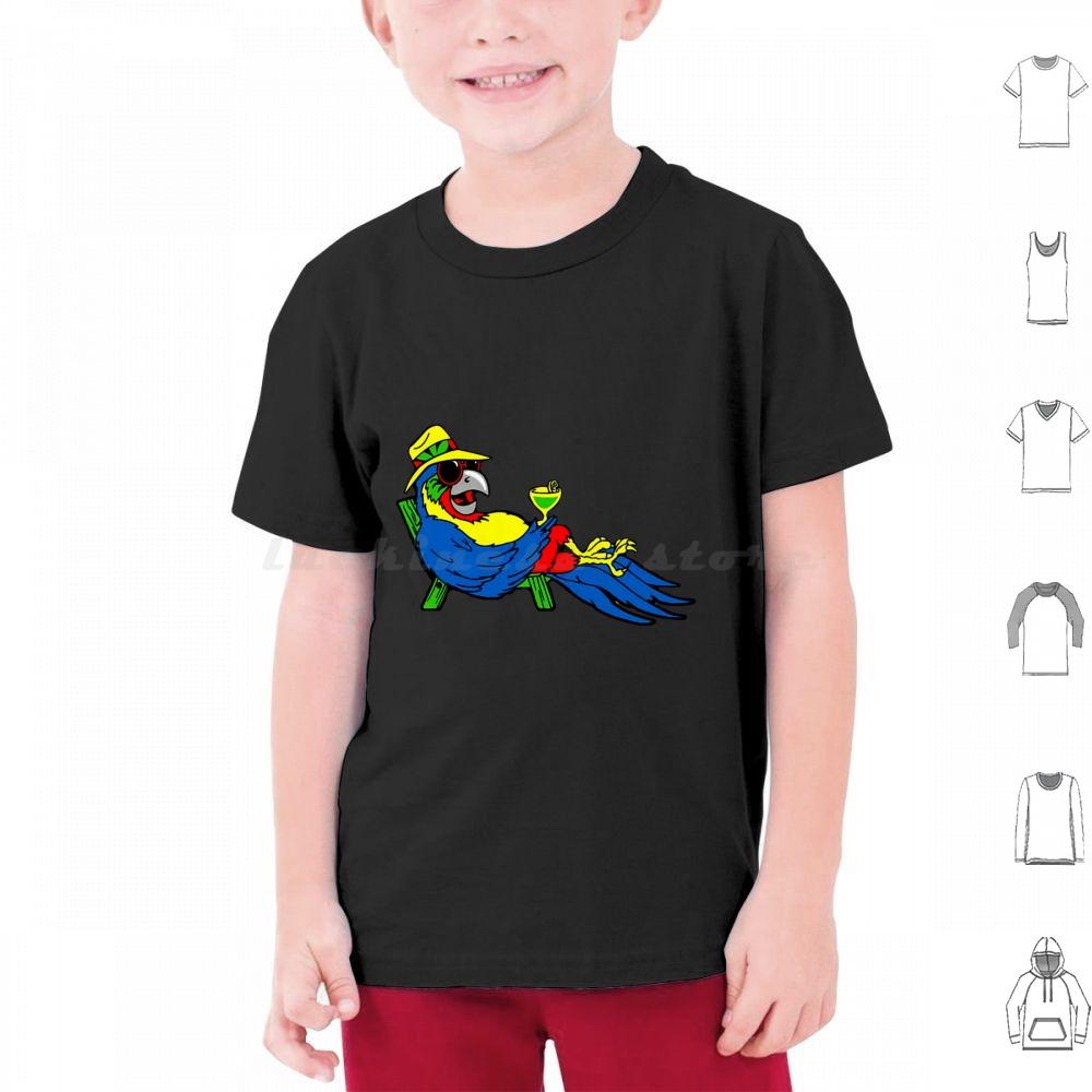 Parrot Nyelonjor T Shirt 6xl Cotton Cool Tee Jimmy Buffett Beach Parrothead Margaritaville Buffett Parrot Surfing Pirate