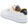 PUMA Unisex White Grey Grounded Perf Low Top Sneakers 398418-01