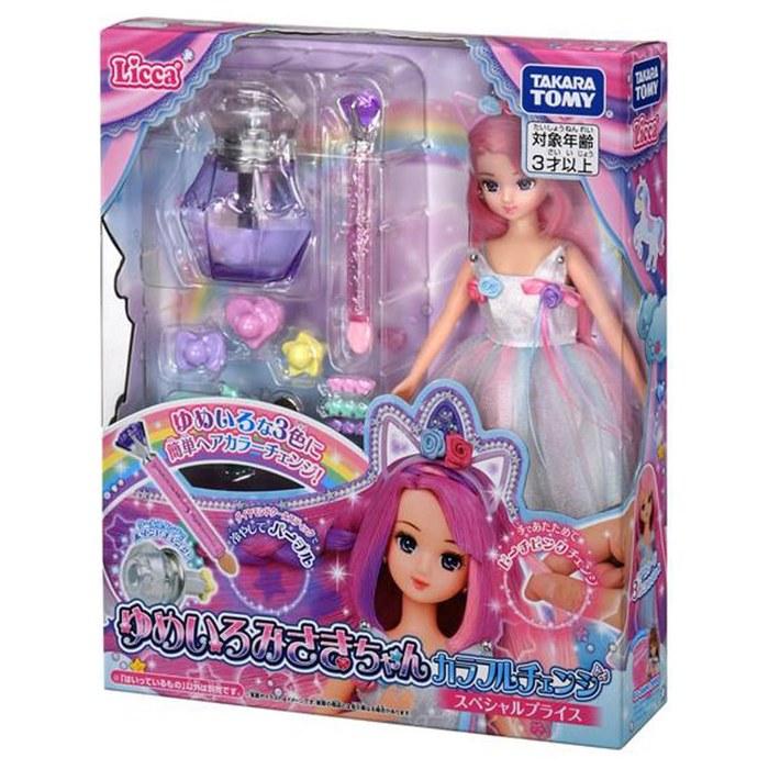 Takara Tomy Ricchan Doll Yumeiro Misaki-chan Colorful Change Special Price Dress-Up Play Toy 3+ Years