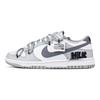 Nike Кроссовки Dunk Graffiti с амортизацией, износостойкие, низкие, для скейтбординга, мужские, бело-серые DD1391-103(Команда58-)