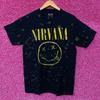 Футболка Nirvana Nevermind Bleach Dye Grunge Rock размер Medium