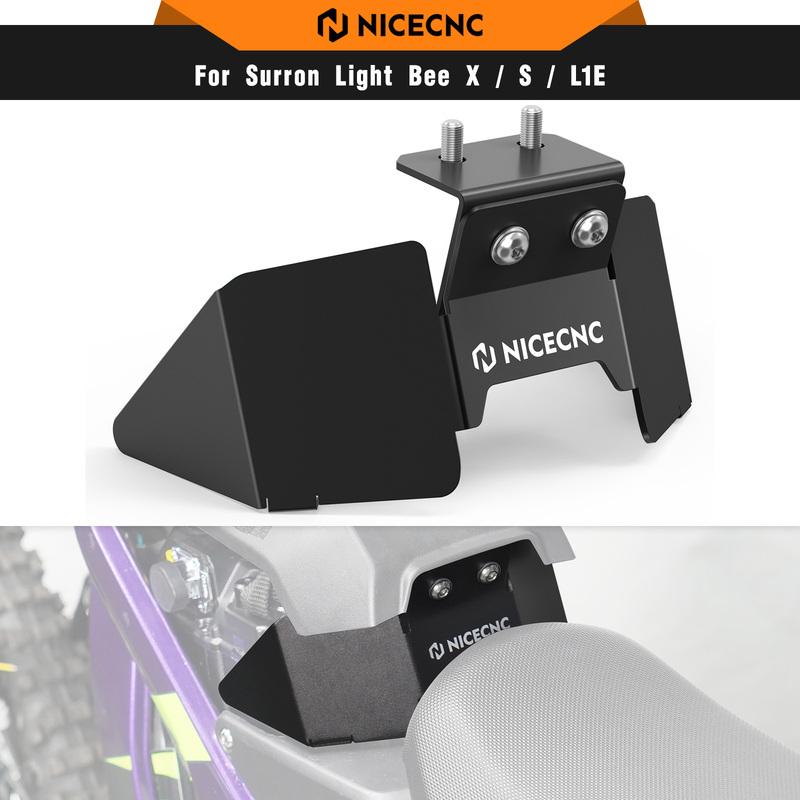 NICECNC For Surron light bee X Electric Dirt Bike 53MM Rise Battery Lock Increase Code Aluminum For Segway X160 X260 2024 2025
