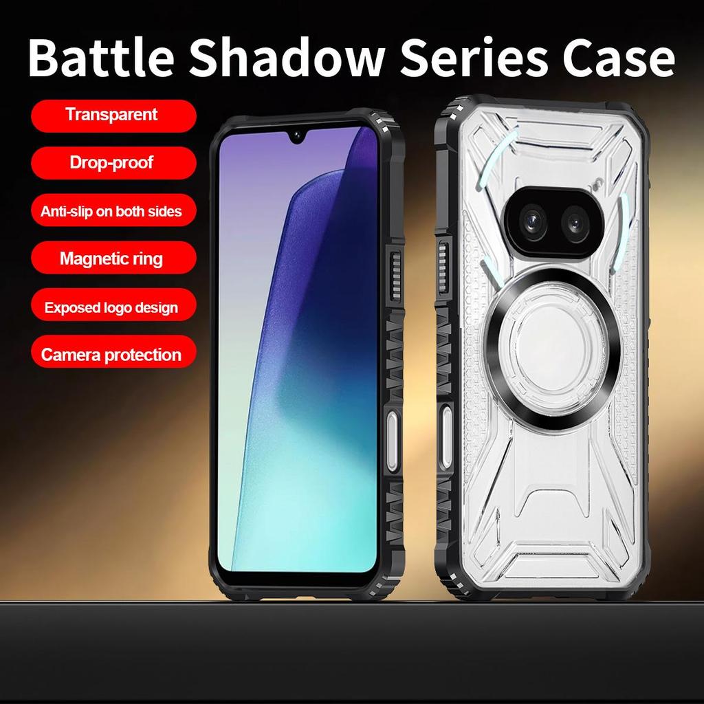 Чехол для телефона серии Battle Shadow для Nothing Phone 2a, противоударный, защитный от падений