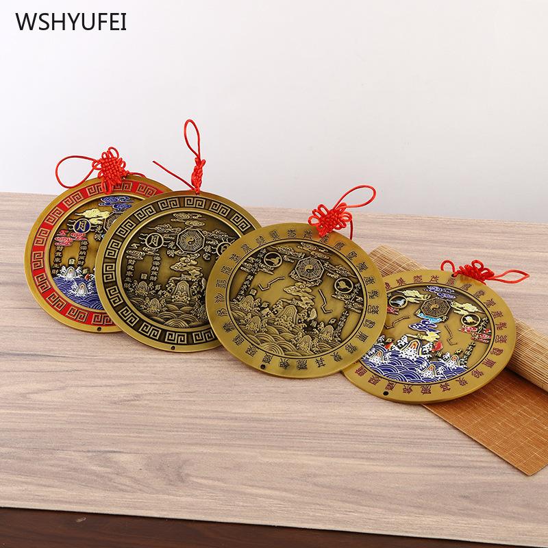 Home Decoration Accessories Shanhai Town Pendant Stereoscopic Relief Image of the 24 Constellations Home Feng Shui Ornament 1pcs
