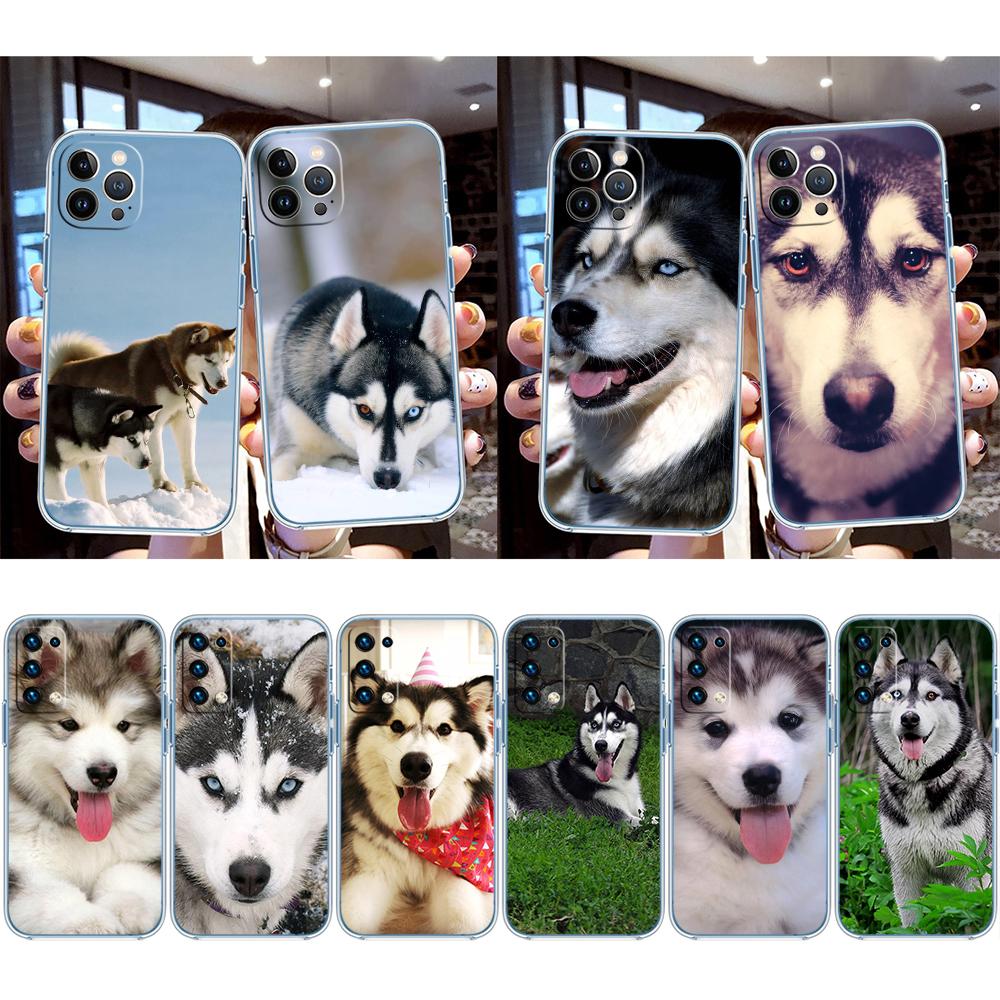 NH32 husky dog Phone Case for Motorola Moto E13 E15 E20 E22 E22I E22S E30 E32 E40 E7 E7I G Plus Power Play Stylus G22 G14