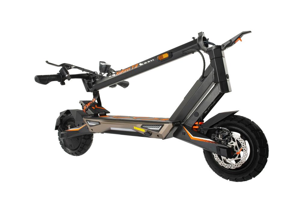 KuKirin T3 Foldable Electric Scooter 800W Brushless Motor 48V 15.6Ah 58KM Long Range 10" All-Terrain Off-Road E-Scooter