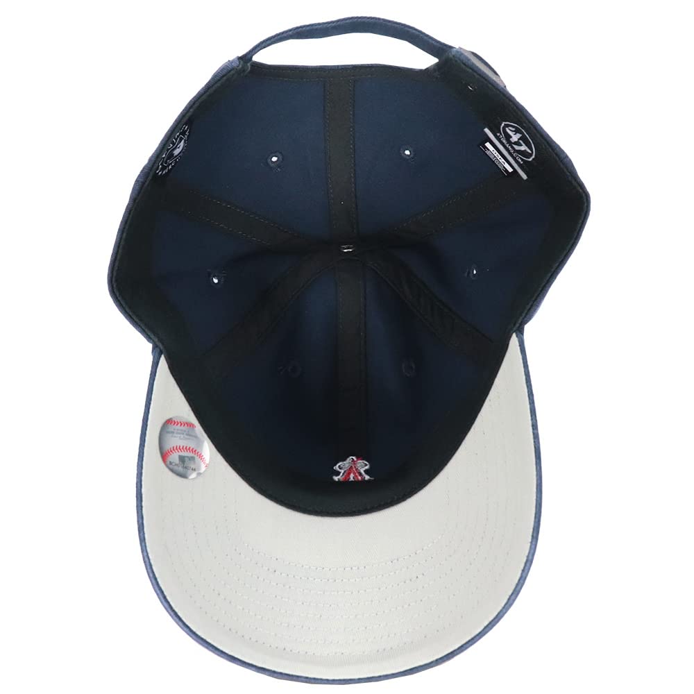 Кепка ’47 CLEAN UP с мини-логотипом Red Sox темно-синяя, свободный размер (55–61 см)