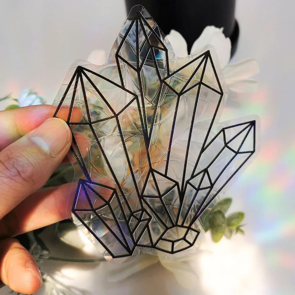 Новые наклейки на стену «Ловец солнца», радужная наклейка на зеркало, самодельная наклейка на окно, украшение для спальни для домашнего декора, создатель радуги