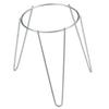 Flower Pot Stand - SATURNIA - 16 Cm - Galvanized Steel - Round