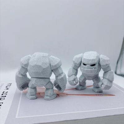 3D-печатные мини-модели статуэток каменных троллей, каменные статуэтки воинов в доспехах, каменные модели, статуэтки персонажей для настольных ролевых игр
