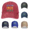 Джинсовая кепка «Иисус», «Путь», «Правда», «Жизнь», бейсбольная кепка для папы, регулируемая классическая спортивная кепка унисекс для женщин, красная, один размер