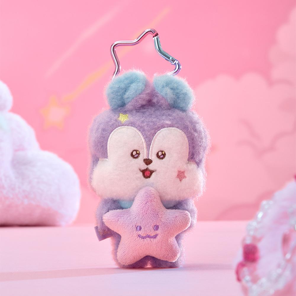 BT21 The Journey Фиолетовая Звезда Плюшевая Игрушка Брелок - MANG