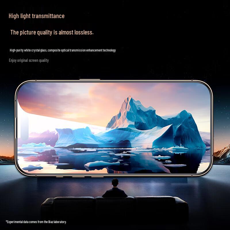 BIAZE Защитное стекло для экрана для iPhone 16 Pro Max (2-Pack)