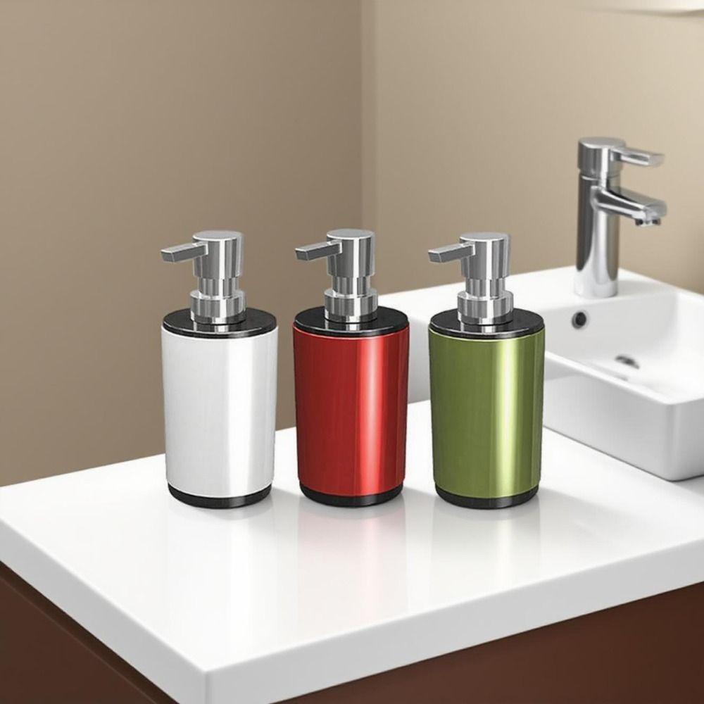 Leakproof Liquid Lotion Storage Bottles Press Type Liquid Soap Container  Countertop