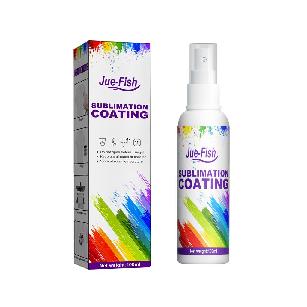 Sublimation Coating Spray Clothing Hot Stamping Heat Transfer Abrasion And Stain Resistance 100ml
