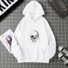 2025 Autumn Winter Couple Style Sunflower Skull Print Hoodie Men Women Casual Simple Top Streetwear Full Sleeve Decorated Hoodie