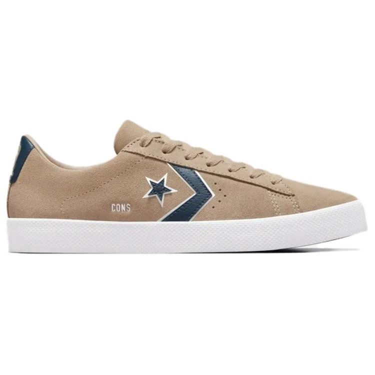 Converse Cons Pl Vulc Pro Нескользящие Амортизирующие Низкие Кеды для Скейтбординга Унисекс Коричневые Черные A06652C