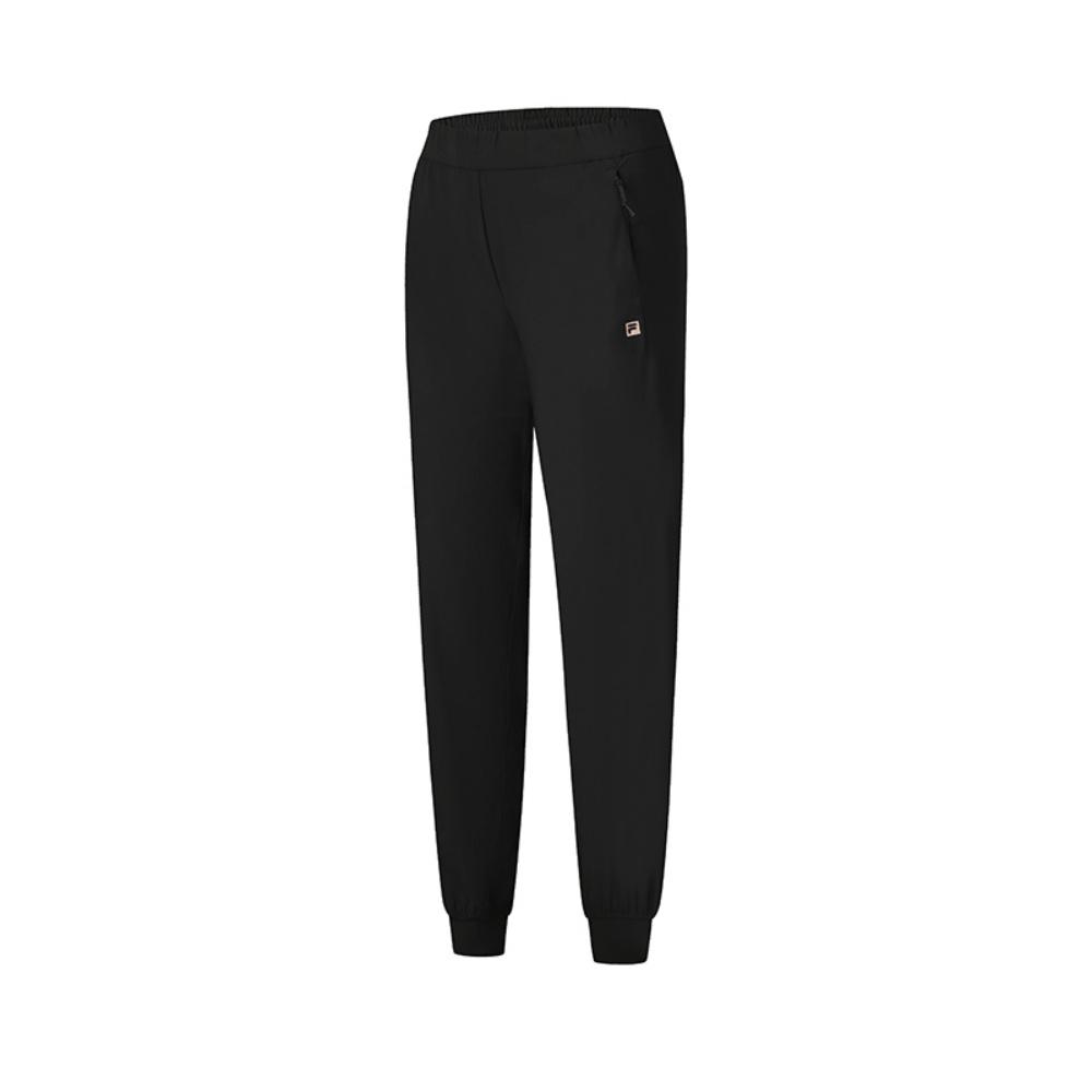 Новые женские трикотажные спортивные штаны FILA Fitness, цвет «черный питч» A11W531606F-BK