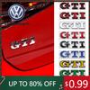 2026 Горячий Для VOLKSWAGEN VW 3D Металлический Логотип Значок GTI Значок на Переднюю Решетку Автомобиля Наклейка на Задний Багажник Для Volkswagen VW Polo Golf 5 Mk5