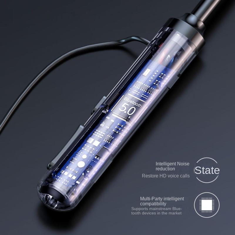Новая подвесная шейная Bluetooth-гарнитура 5.0 позволяет вставлять карту и отображать стереобеспроводную Bluetooth-гарнитуру, сверхдлинный режим ожидания