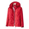 Women Jacket Outdoor Windbreaker Single-layer Waterproof Leaf Print Breathable Long Sleeve Hooded Zipper Pockets Zip Up