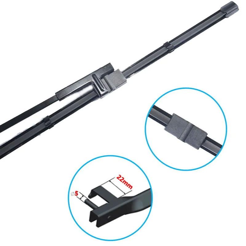 Боковой крепеж 22 Дворники (24"+19") для Skoda Octavia A5 / Combi / RS / Scout / Volkswagen Golf Plus / Jetta 5
