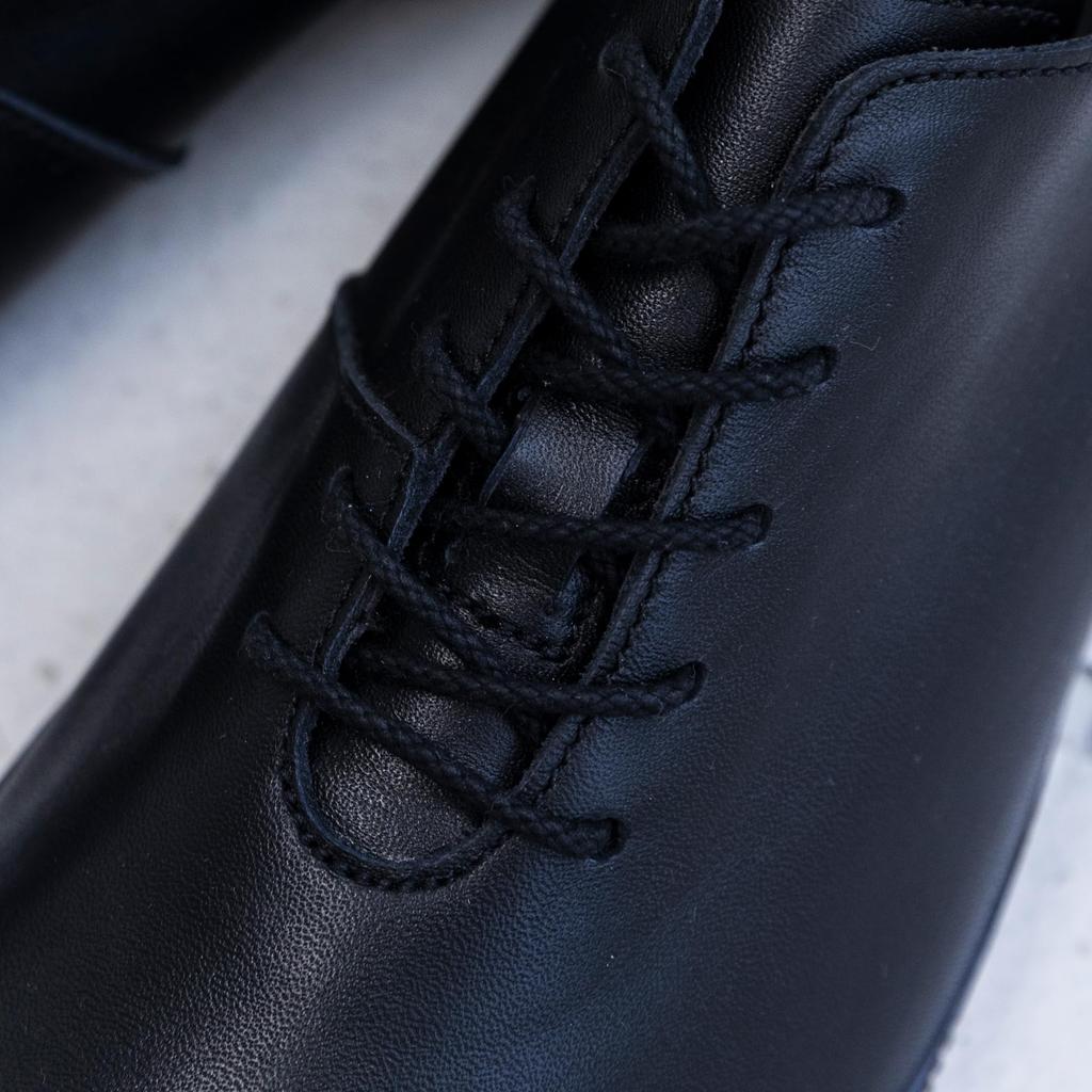 Черные кроссовки размера LL деловые туфли [Spingle] SP-6128 (27.5cm) Мужской