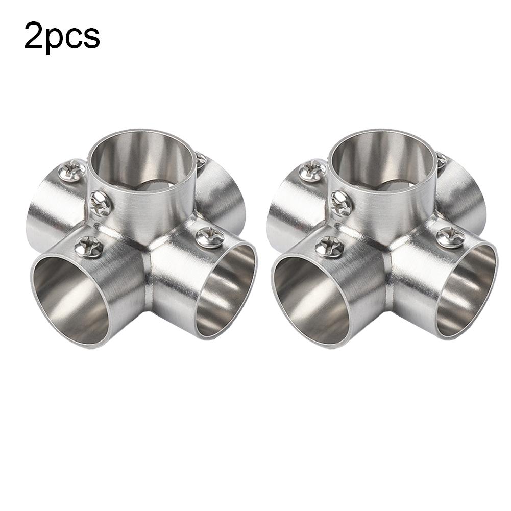 Фланцевый соединитель для вешалки для одежды, зажим для трубы, соединитель для трубы из нержавеющей стали, держатель для штанги для одежды, фиксированный зажим, фурнитура