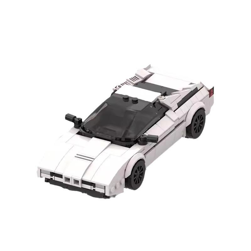 MOC-167191 Compatible With Building Blocks Legendary Baoma M1 Assembled Racing Gift For Men