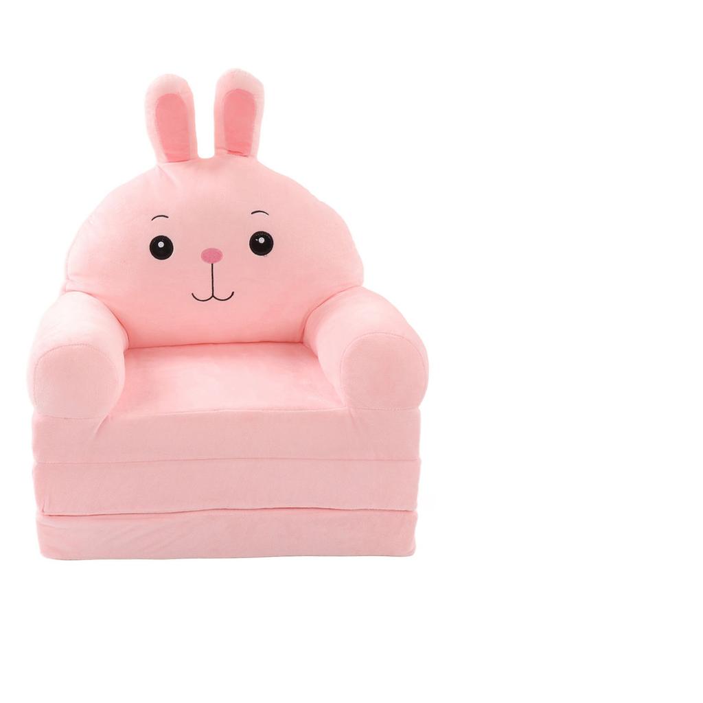 Милый мультяшный складной детский диван со спинкой, кресло 2 в 1, складной детский диван-кровать для гостиной