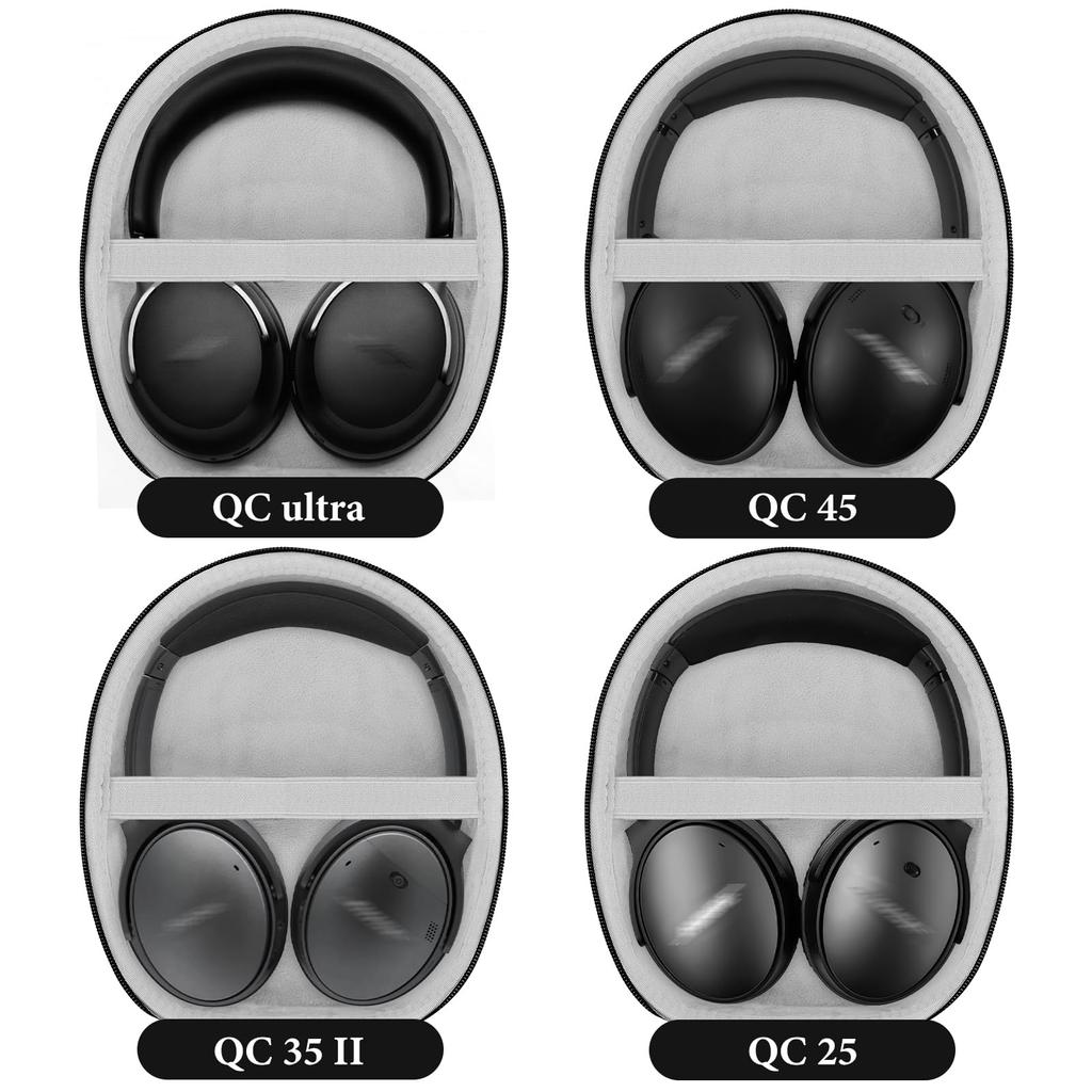 Geekria Case Compatibility Shield Headphone Case Hard Case Travel Hard Shell Case Compatible with Sony Storage Pouch Included WH-CH720N, WH-CH710N,