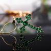 Lady Charm Shiny Rhinestones Cross Pendant Necklace Women  Party Choker Jewelry Gift