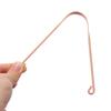 Bad Breath Care Copper Tongue Scraper  Cleaner Stainless Steel Oral Hygiene Dental Cleaning