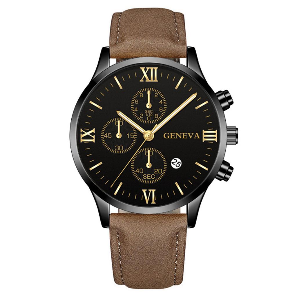 Men's Luminous Running Alarm Clock Watch